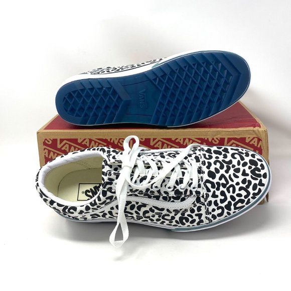 VANS Sneakers Men's VN0A4U154TJ Old Skool Stacked Uv Inc Platform Leopard Canvas - Picture 2 of 12